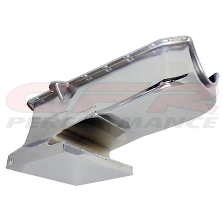 Cfr Performance CFR HZ-7481-C 1962-67 Chevy II & Nova 1980-85 Small Block 305-350 Drag Racing Oil Pan - Chrome HZ-7481-C